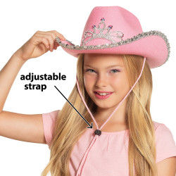 Kovbojský klobúk pre dievčatá